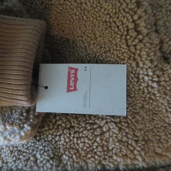 FINAL Levi's Four Pocket All Sherpa Teddy Bomber Jacket ( RUNS BIG ) - Picture 6 of 6